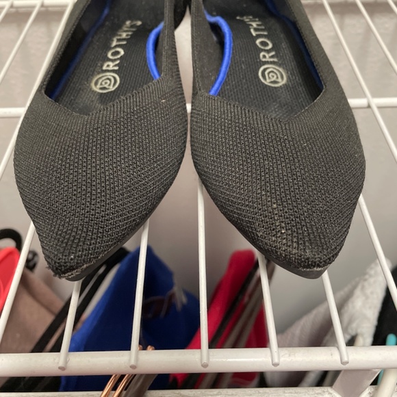 Black Rothy’s shoes - Picture 3 of 4